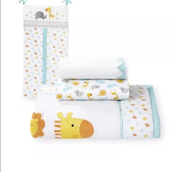 Babies ‘R Us Safari Friends Crib Bedding Set - Picture 4 of 5